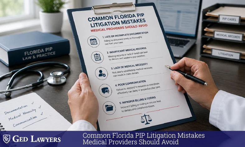 Florida PIP litigation mistakes guide