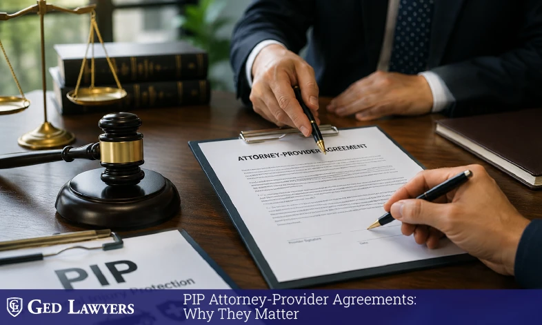 PIP attorney provider agreement guide